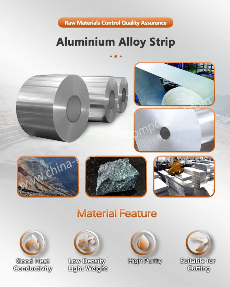 Aluminium Alloy Strip for lithium ion battery aluminum shell Aluminium Alloy Strip for lithium ion battery aluminum shell